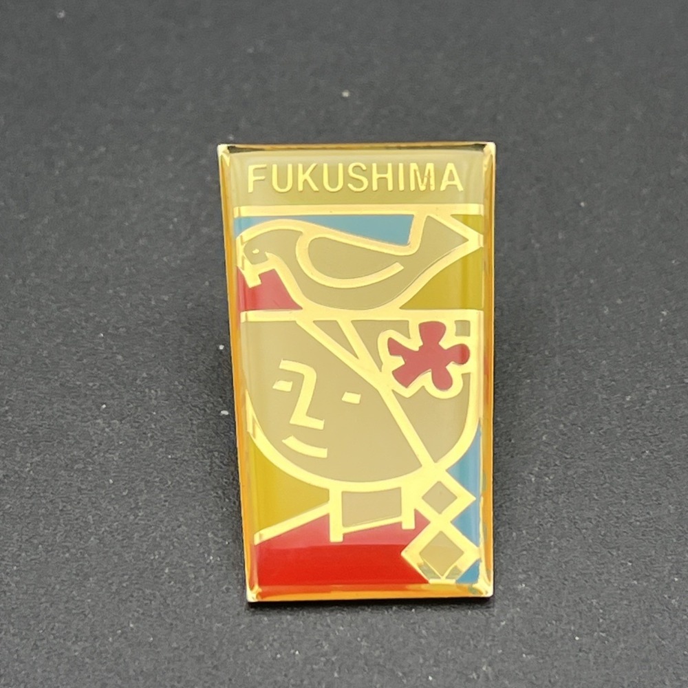 I Love Fukushima‎ Japan Charity Lapel Hat Pin